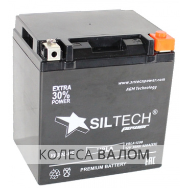 SILTECH AGM VRLA 12В 6ст 30 а/ч оп YB30L-BS